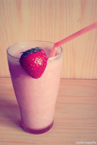 jordbær smoothie