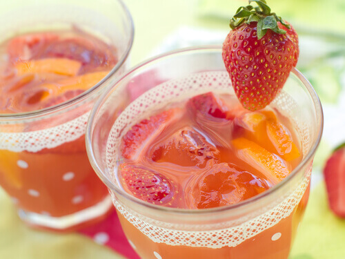 jordbærjuice