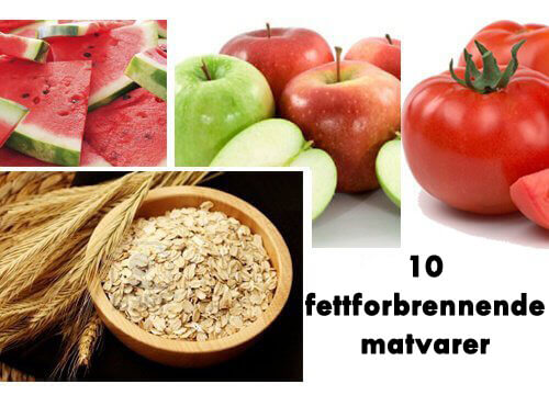 10 matvarer som kan forbrenne fett