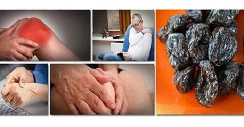 Fordeler med svisker: Forebygger tap av benmasse