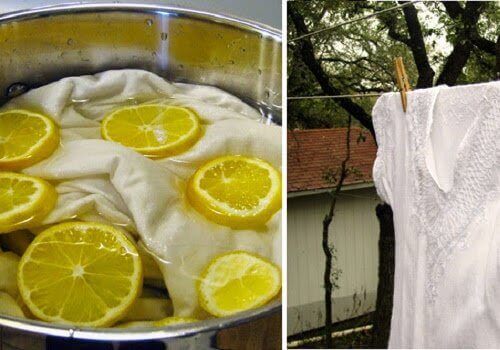 5 naturlige måter å bleke klær på uten blekemiddel