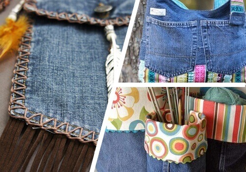 9 måter å gjenbruke gamle jeans på