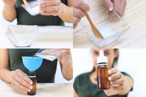 Hjemmelaget toner for å redusere rynker