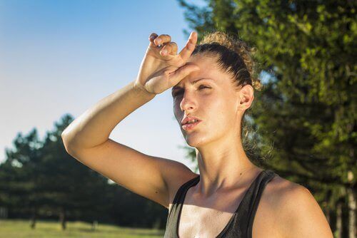 Overdreven svetting når det er varmt