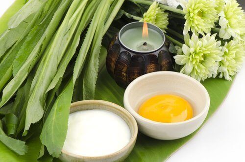 Naturlig maske for brystene