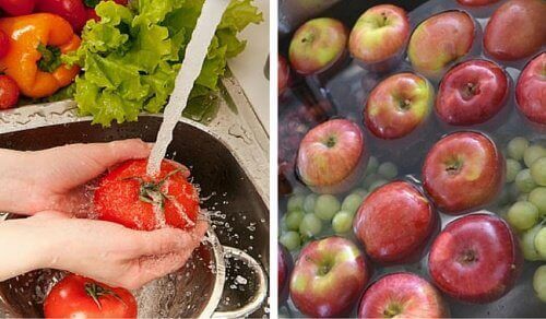 Slik vasker du av plantevernmidler fra frukt og grønnsaker