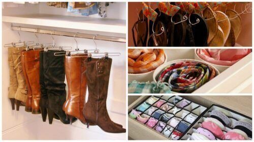 17 tips for å organisere skapet ditt og spare plass