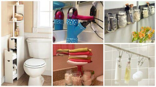 19 tips for å spare plass på badet