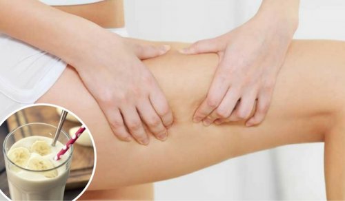 Smoothie med banan for å bekjempe væskeansamling