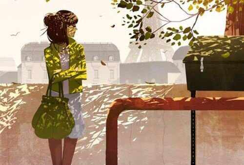 kvinne-med-ta%cc%8almodighet-ved-siden-av-et-tre