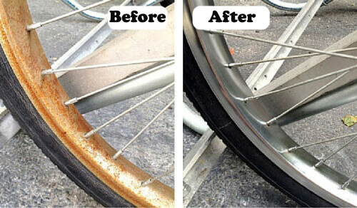 Fjerne rust: 7 triks med hjemmelagde ingredienser