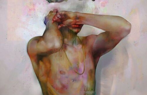 maleri av torso
