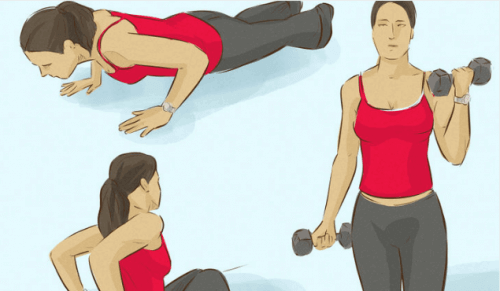 3 øvelser for å styrke armmusklene dine
