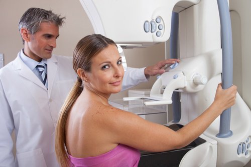 din første mammografi