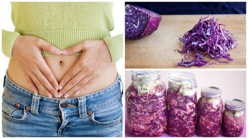 Tilbered lilla sauerkraut hjemme for å styrke tarmfloraen din