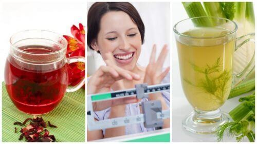 Gå enkelt ned i vekt med disse 6 naturlige infusjonene