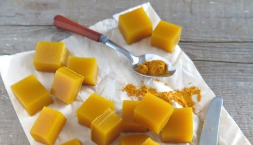 Gelatinkuber med honning og gurkemeie: supert mot infeksjoner!