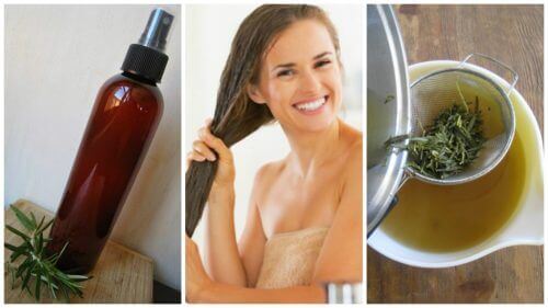 Styrk håret ditt med en hjemmelaget urtebalsam