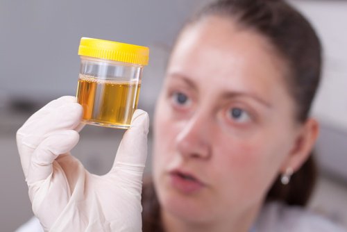 lege med urinprove
