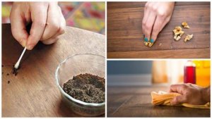 8 triks for å bli kvitt riper på tremøbler