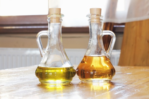 Eddik og olivenolje