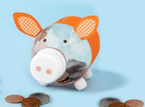 Måter å resirkulere plastflasker på - Sparegris