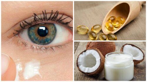 Få yngre hud rundt øynene med en naturlig kokosoljekrem