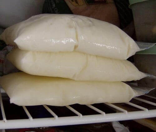 Frys melken for å holde denne maten frisk lenger