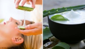 Naturlige sminkefjernere laget med aloe vera