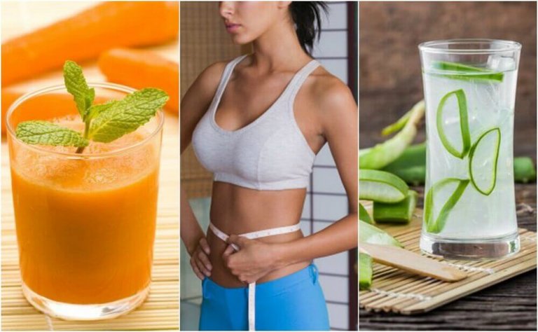 5 juicer som bidrar til å redusere midjemålet ditt