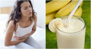 Lindre magesår med potet- og banansmoothie