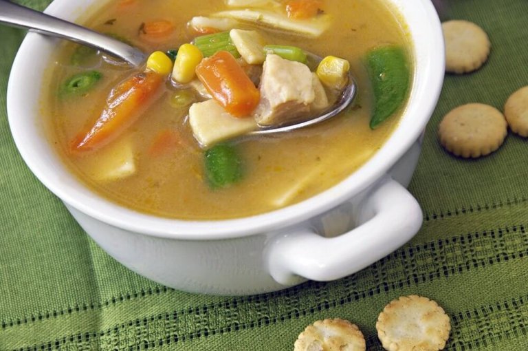Suppe med buljong