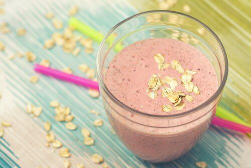 Energishake med havregryn