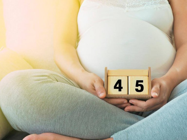 Er det mulig å bli naturlig gravid etter fylte 45 år?