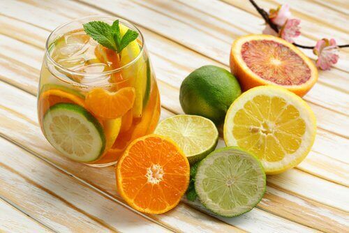 Sitrusfrukt med C-vitamin