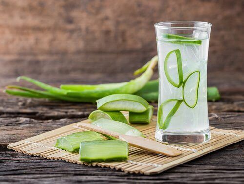 Aloe vera-drikk