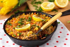 Deilig oppskrift på paella