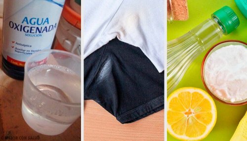6 måter å bli kvitt deodorantflekker på klærne på
