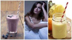 5 naturlige smoothier som vil hjelpe deg å bli kvitt hetetokter om natten