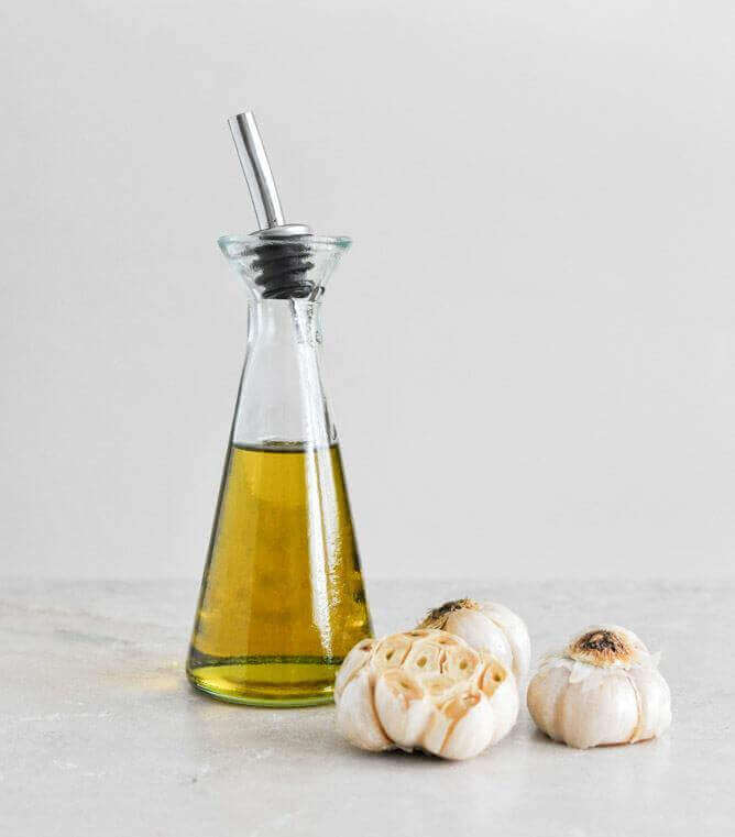 Hvitløksolje