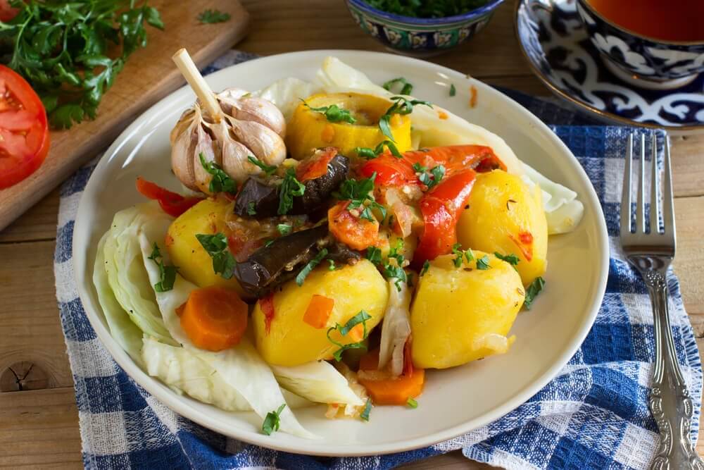 Salat med poteter