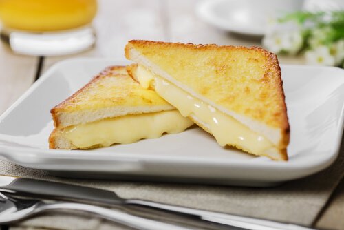Sandwich med ost