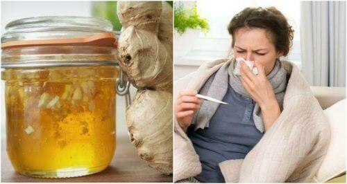 Bekjemp forkjølelse med hjemmelagd honning- og ingefærsirup