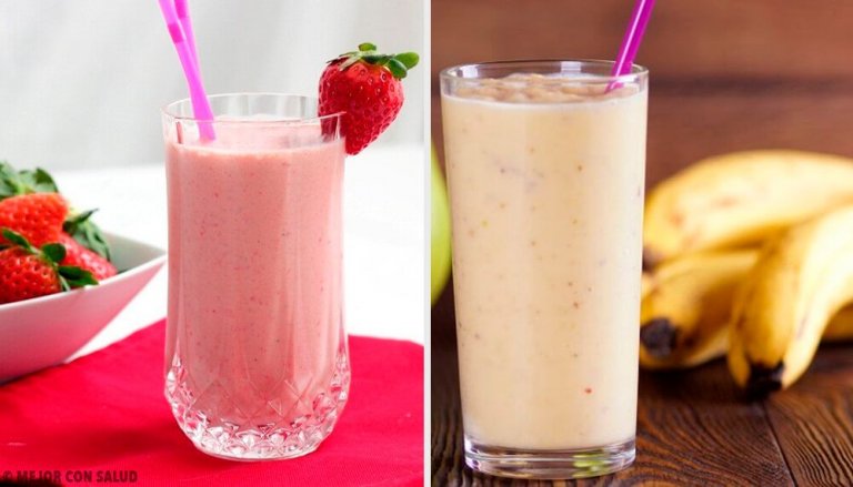 5 smoothier med jordbær og banan som du kan ha til frokost