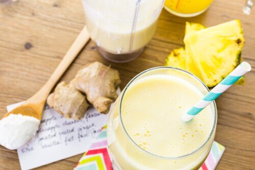 Infusjon med linfrø, ananas og anisfrø