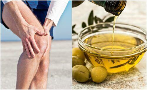 Lindre leddsmerter med sitronskall og olivenolje