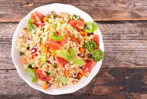 Salater med quinoa