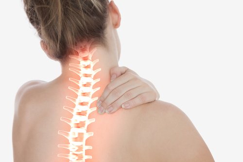 Kvinne med beinproblemer