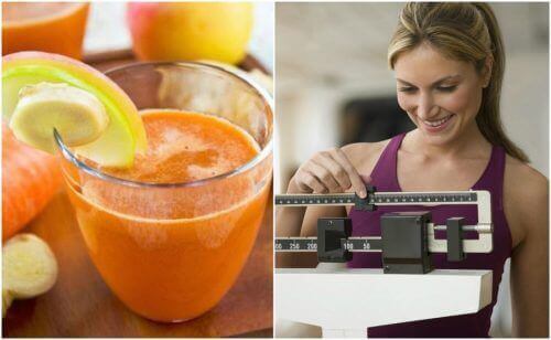 6 grunner til at du bør drikke juice med ingefær og gulrot