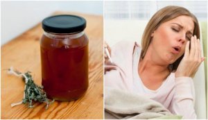 En naturlig hostesaft av timian og lakris